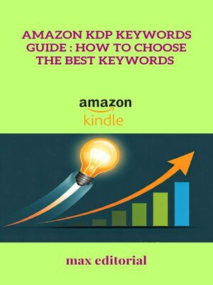 cover image of Amazon KDP Keywords Guide